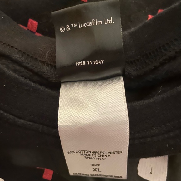 Star Wars TM - I Find Your Lack of Cheer Disturbing Sweatshirt - Picture 7 of 8